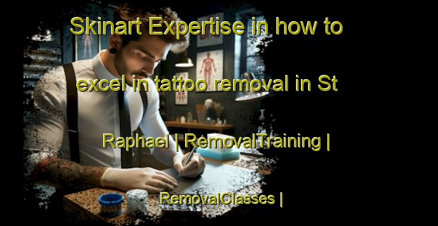 Skinart Expertise in how to excel in tattoo removal in St Raphael | RemovalTraining | RemovalClasses | SkinartTraining-Canada
